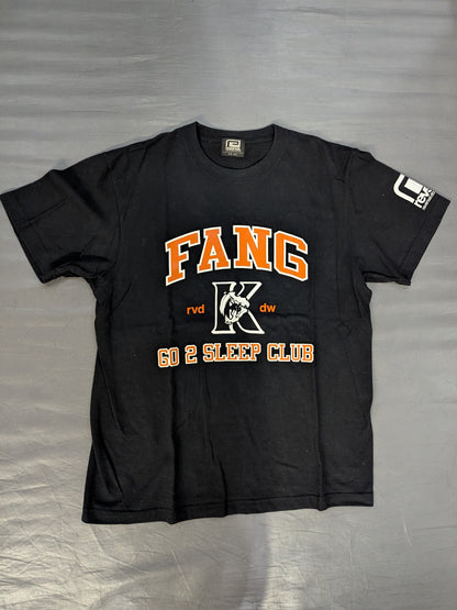 KENTA「FANG K」Tシャツ①(ブラック×オレンジ)