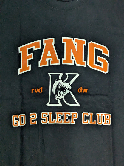 KENTA「FANG K」Tシャツ①(ブラック×オレンジ)