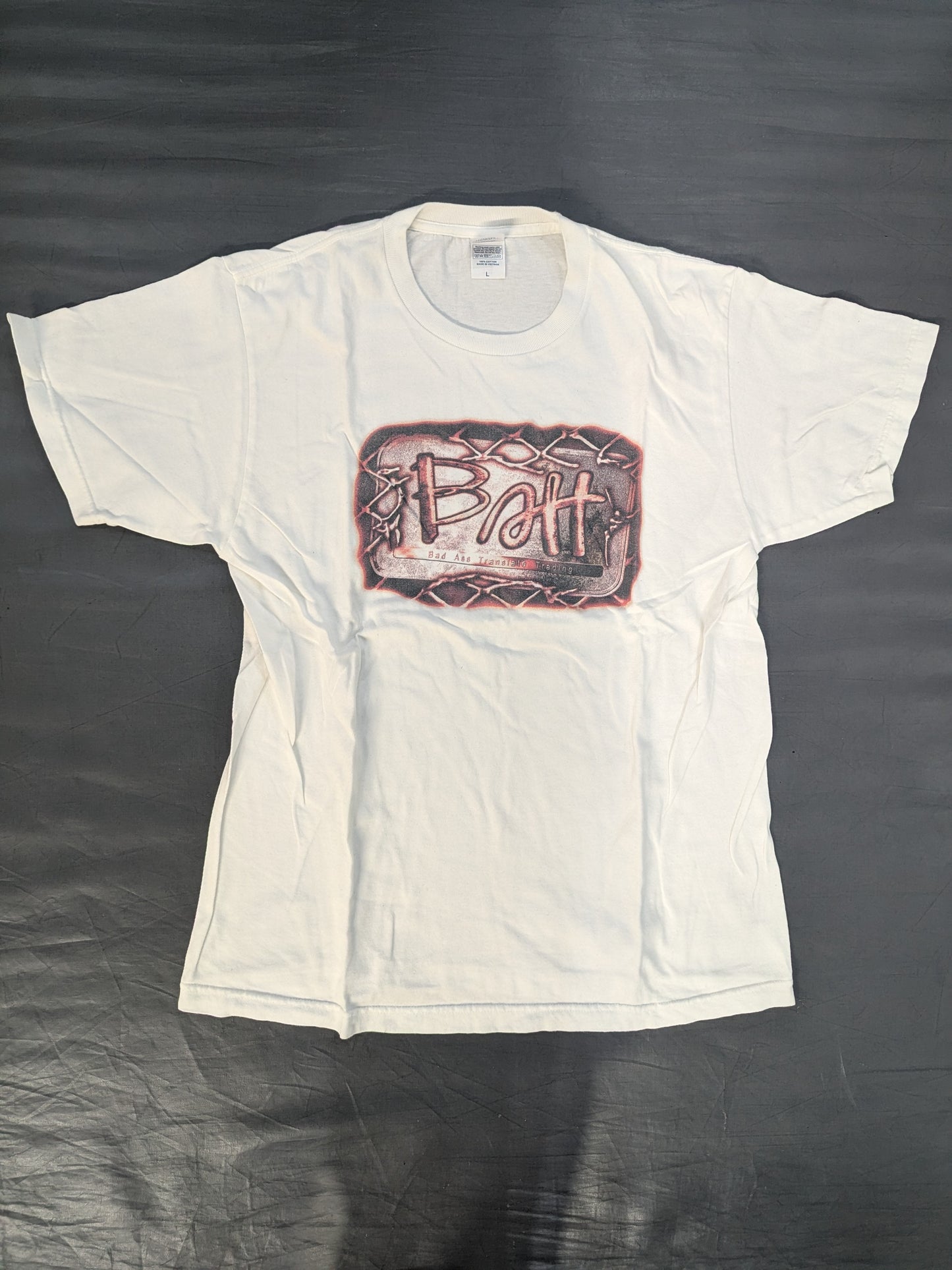 Batt ロゴTシャツ②(ホワイト)