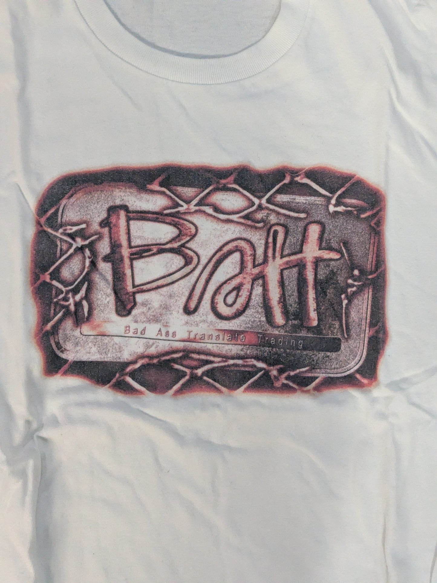 Batt ロゴTシャツ②(ホワイト)