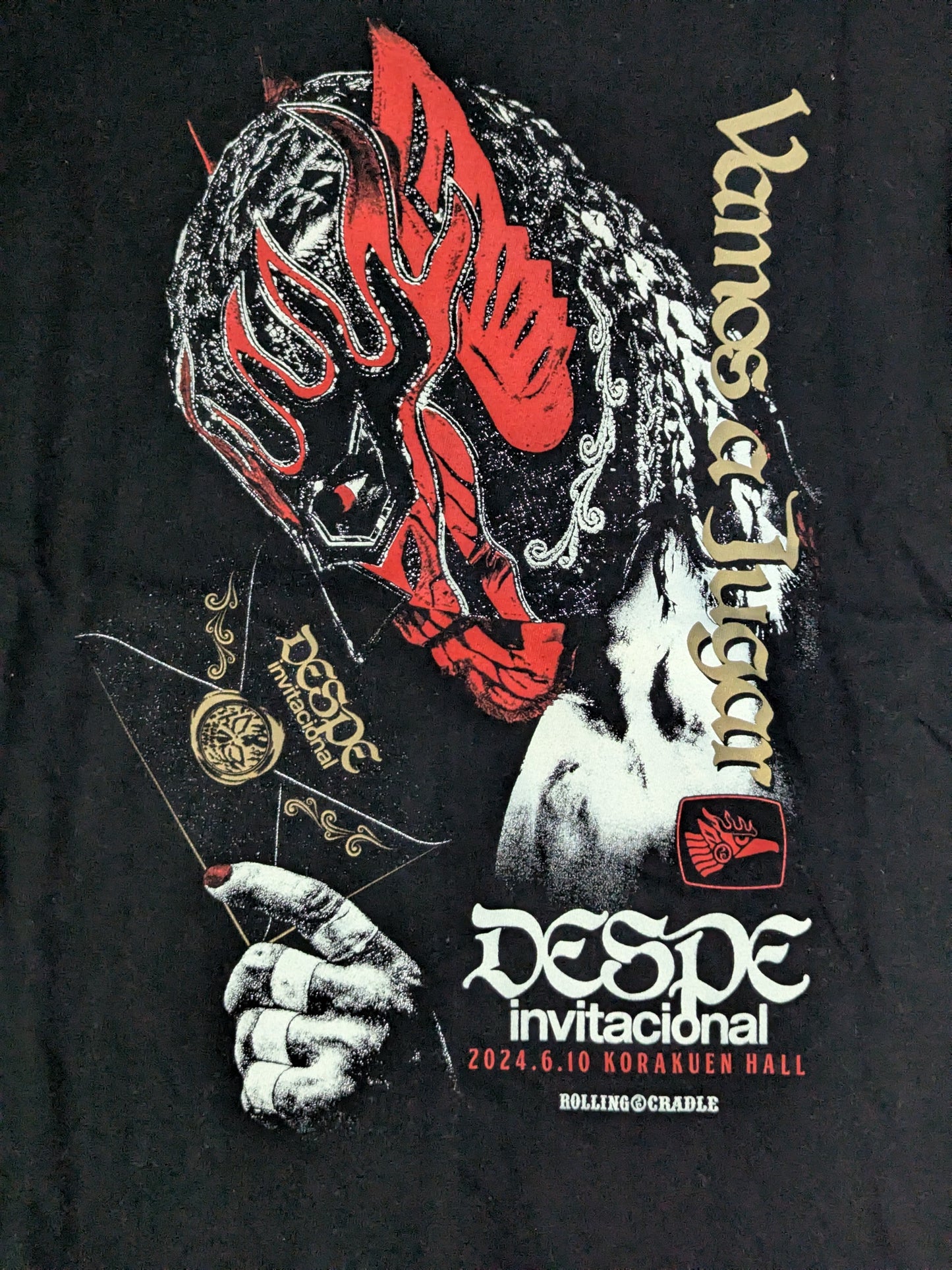 El Desperado "DESPE-invitacional DESPE-invitacional supported by ROLLING CRADLE MARIACHI" T-shirt (2)