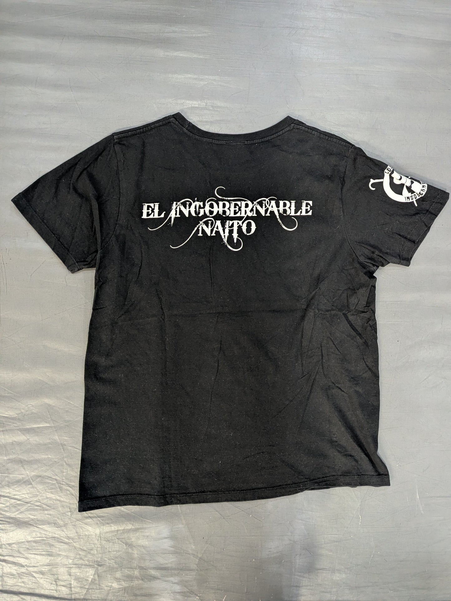 内藤哲也 ピクチャーTシャツ(EL INGOBERNABLE)