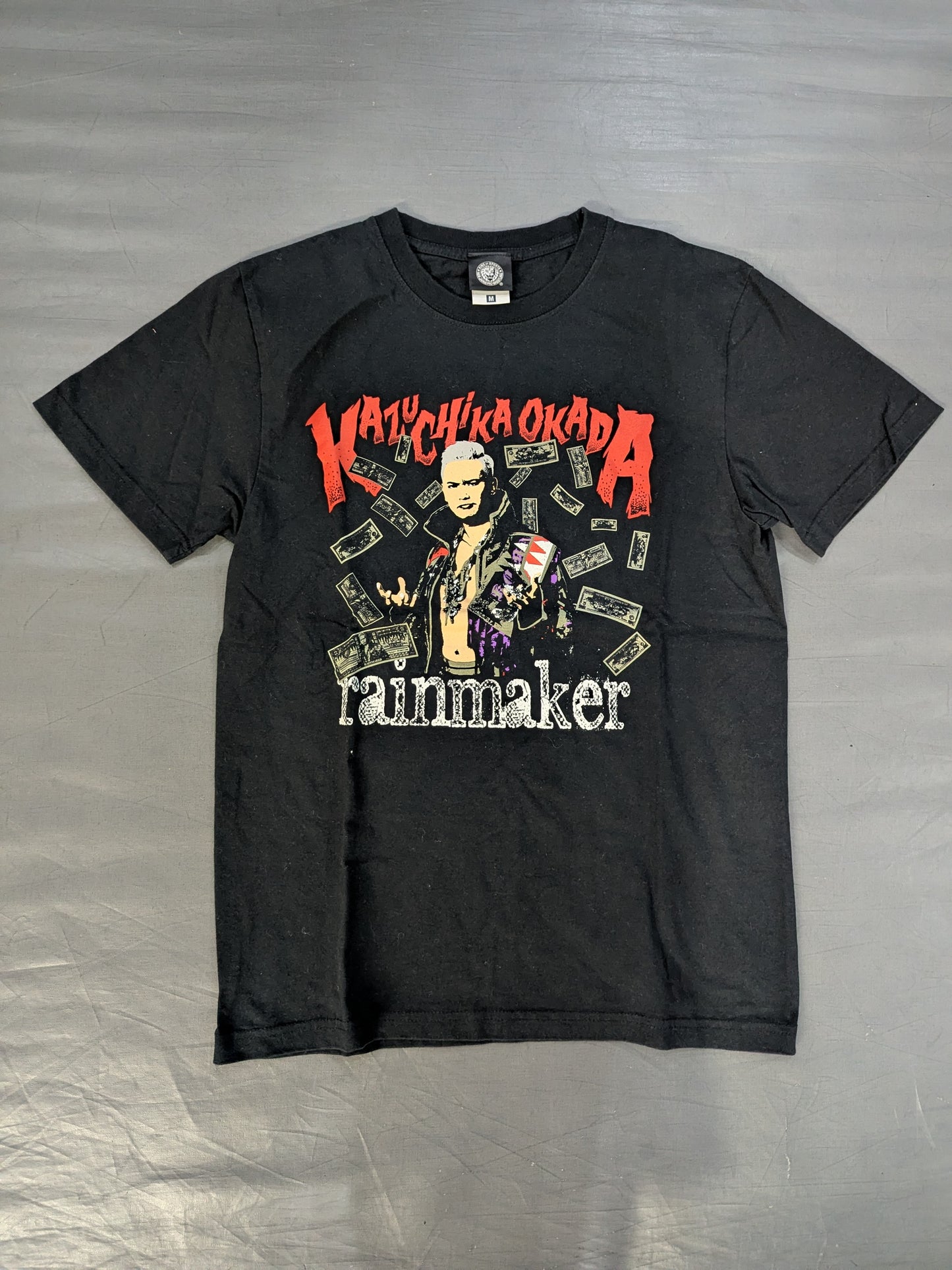 オカダ・カズチカ レインメーカーTシャツ