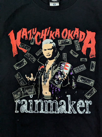 オカダ・カズチカ レインメーカーTシャツ