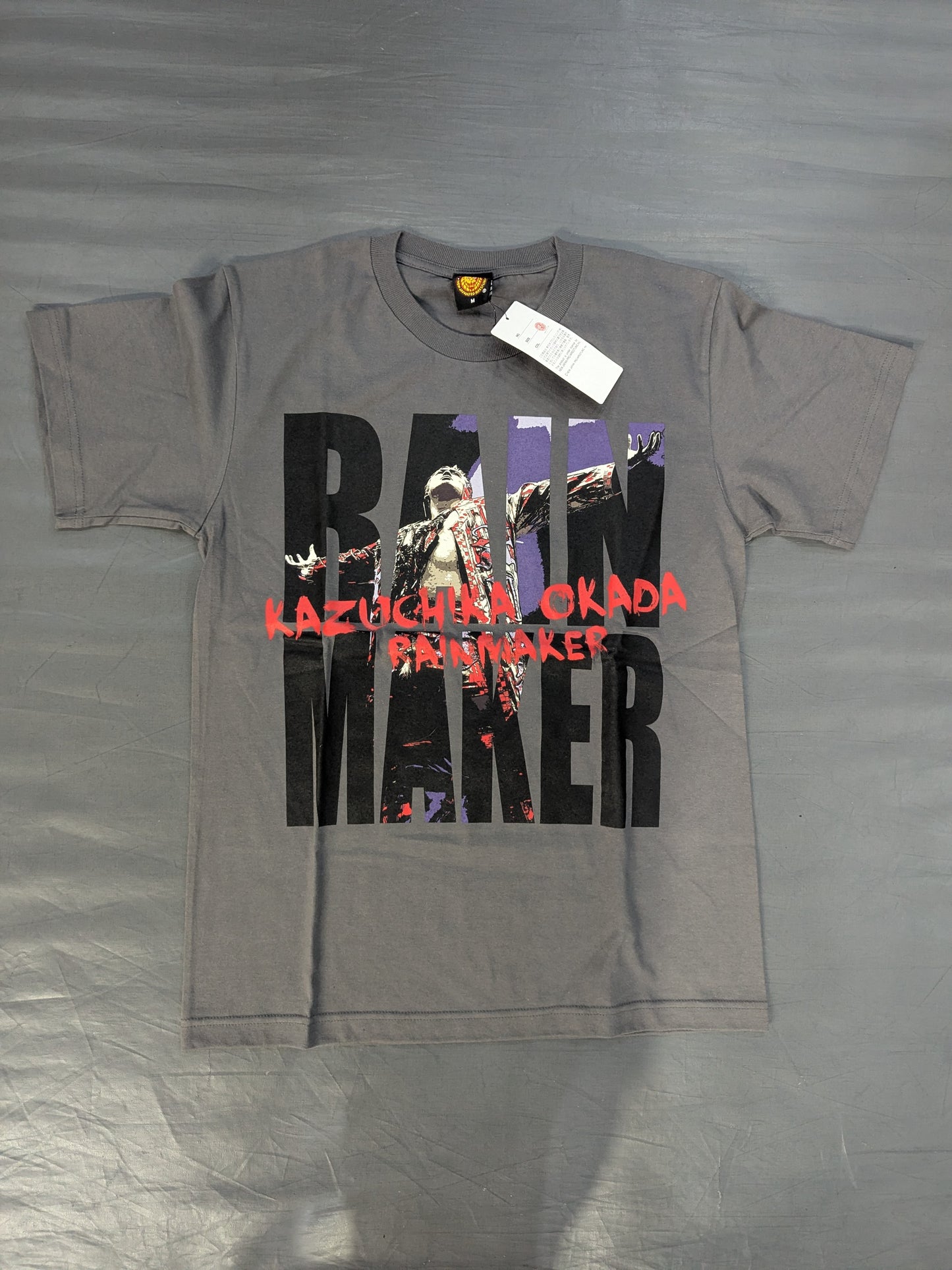 Kazuchika Okada  "RAINMAKER×RAINMAKER" T-shirt