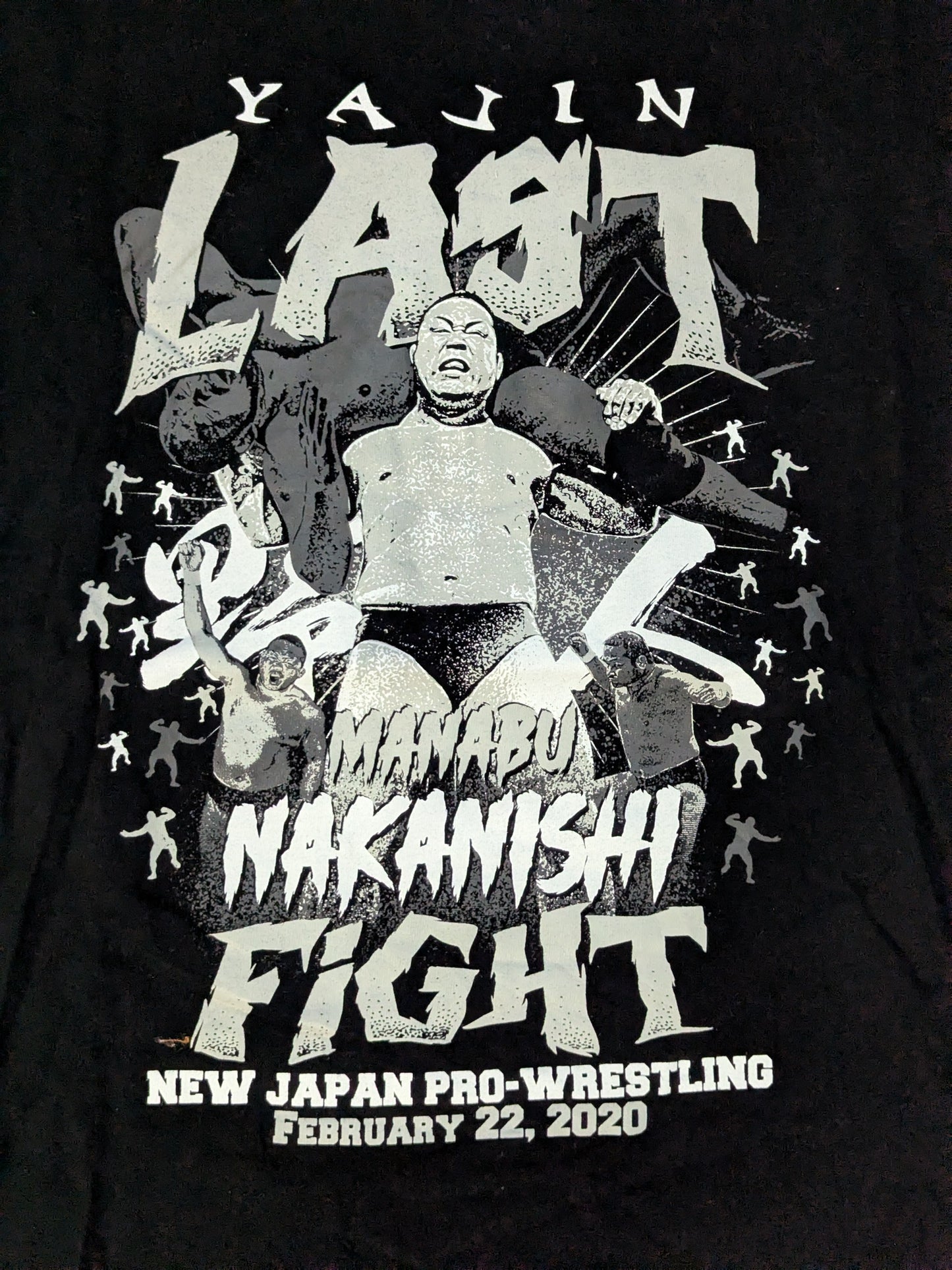 中西学「YAJIN LAST FIGHT」Tシャツ