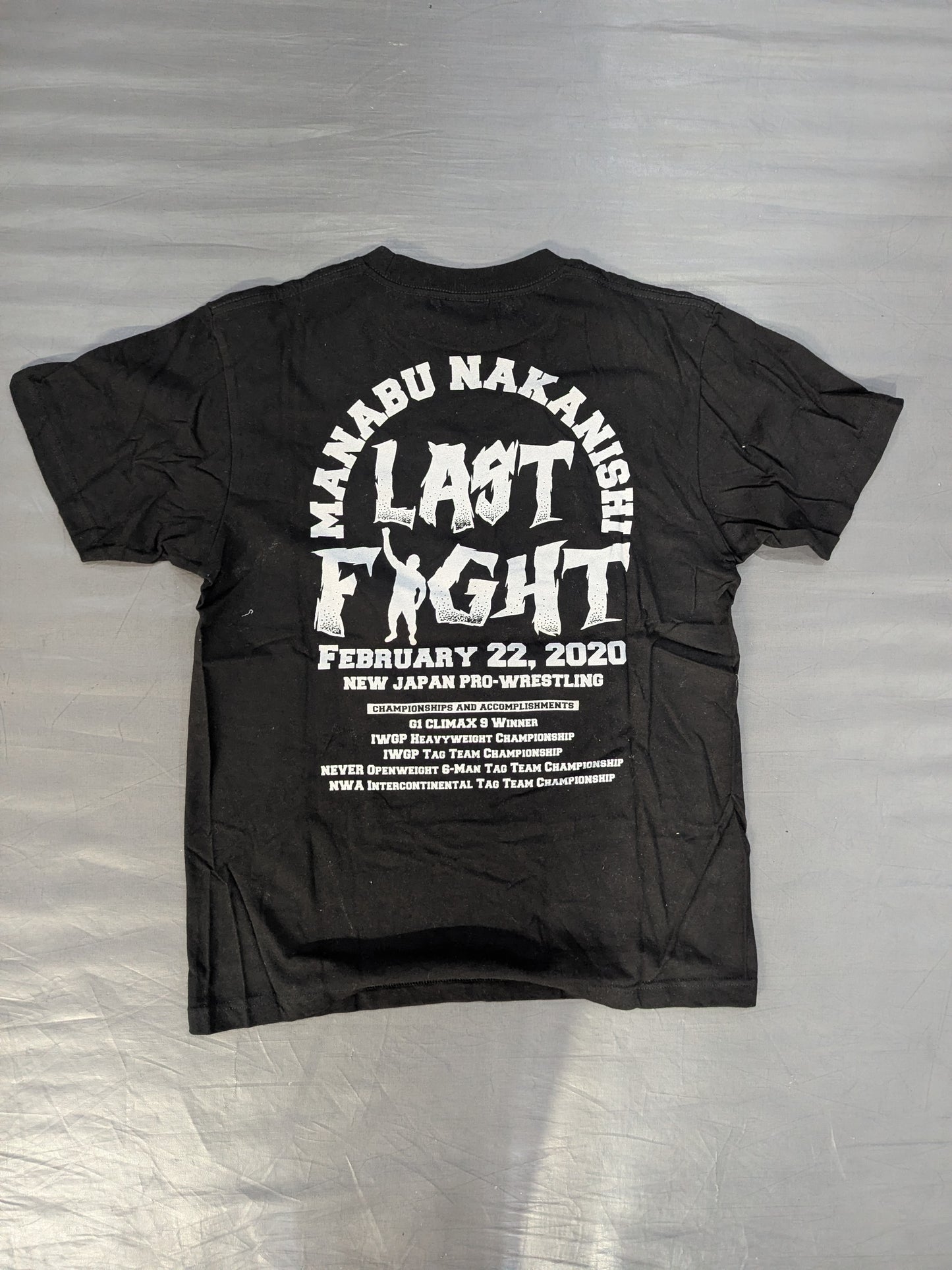 中西学「YAJIN LAST FIGHT」Tシャツ