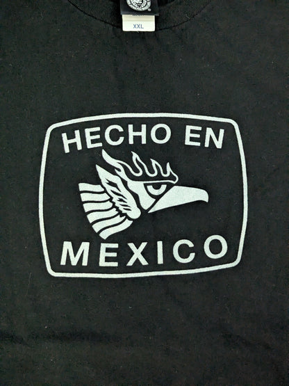 エル・デスペラード「ESTILO MEXICO」Tシャツ③(ブラック×シルバー)