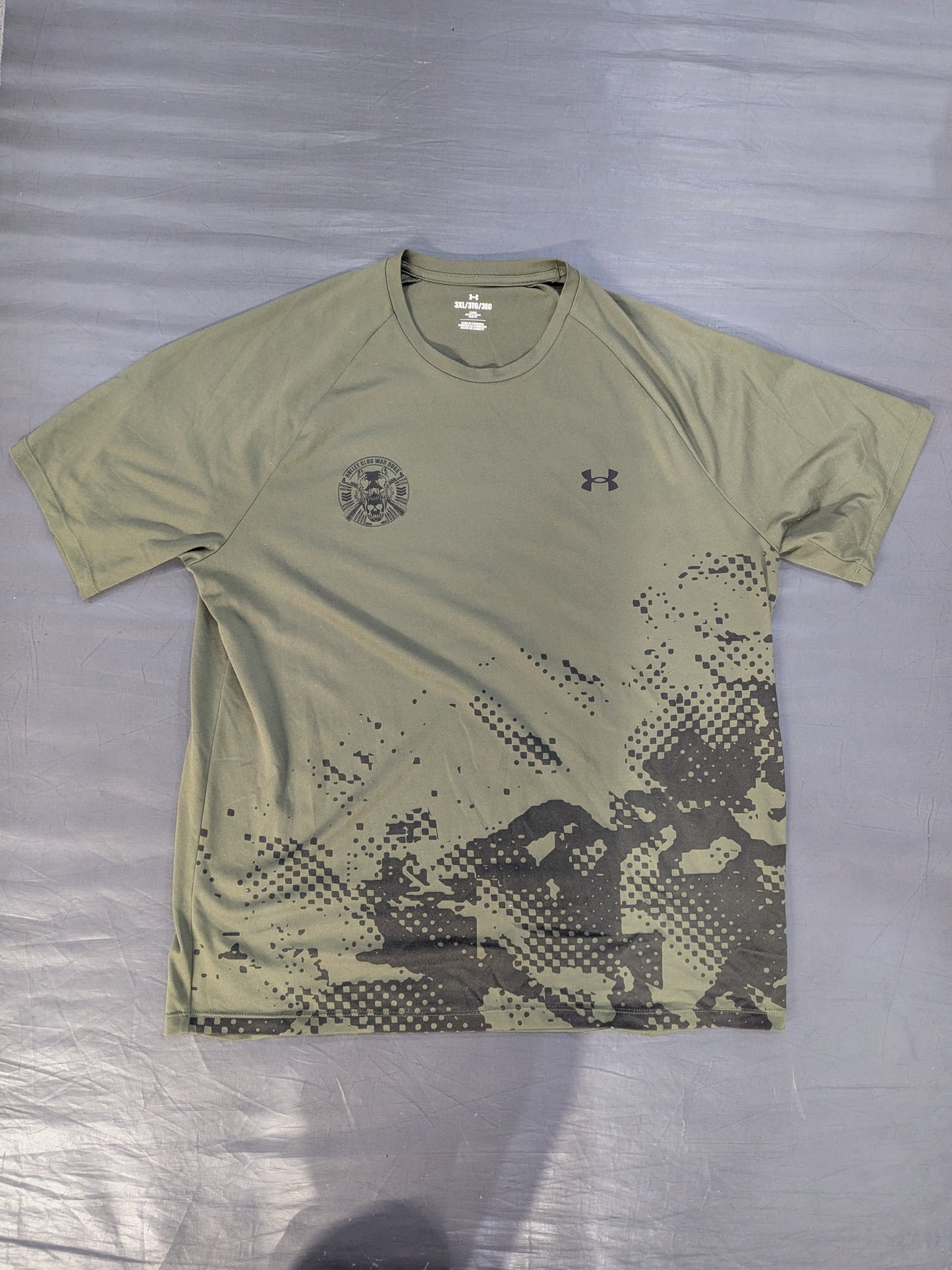 Gabe Kidd ×BULLET CLUB WAR DOGS× Under Armour 'GO ACE' Techfade T-shirt