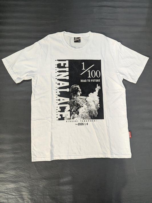 棚橋弘至×しまむら 引退記念 Tシャツ(ホワイト)
