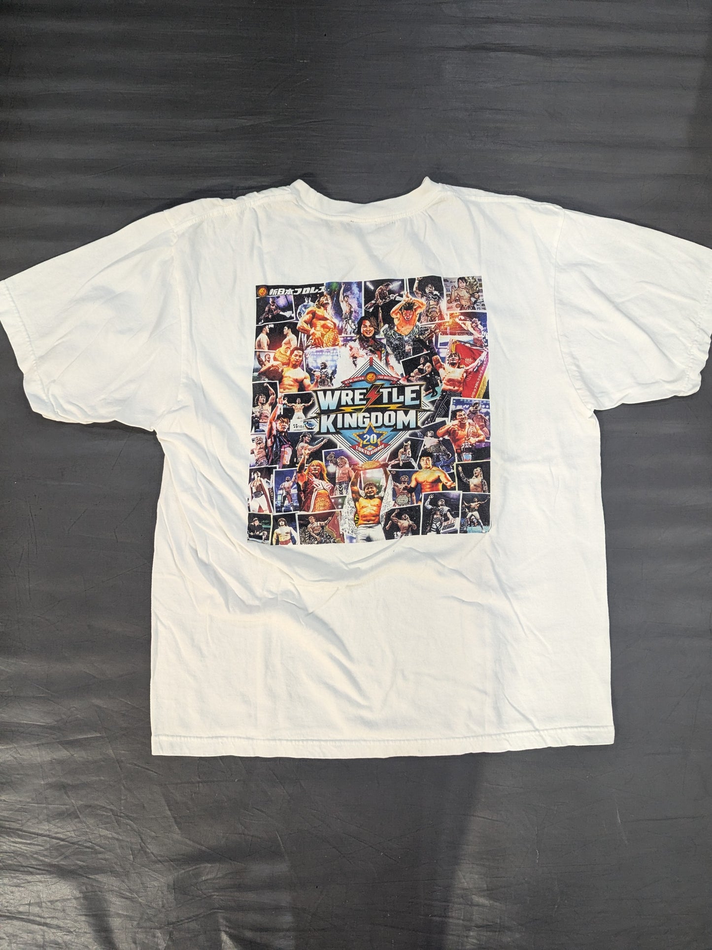 Hiroshi Tanahashi  "ALL ACE" T-shirt (White)