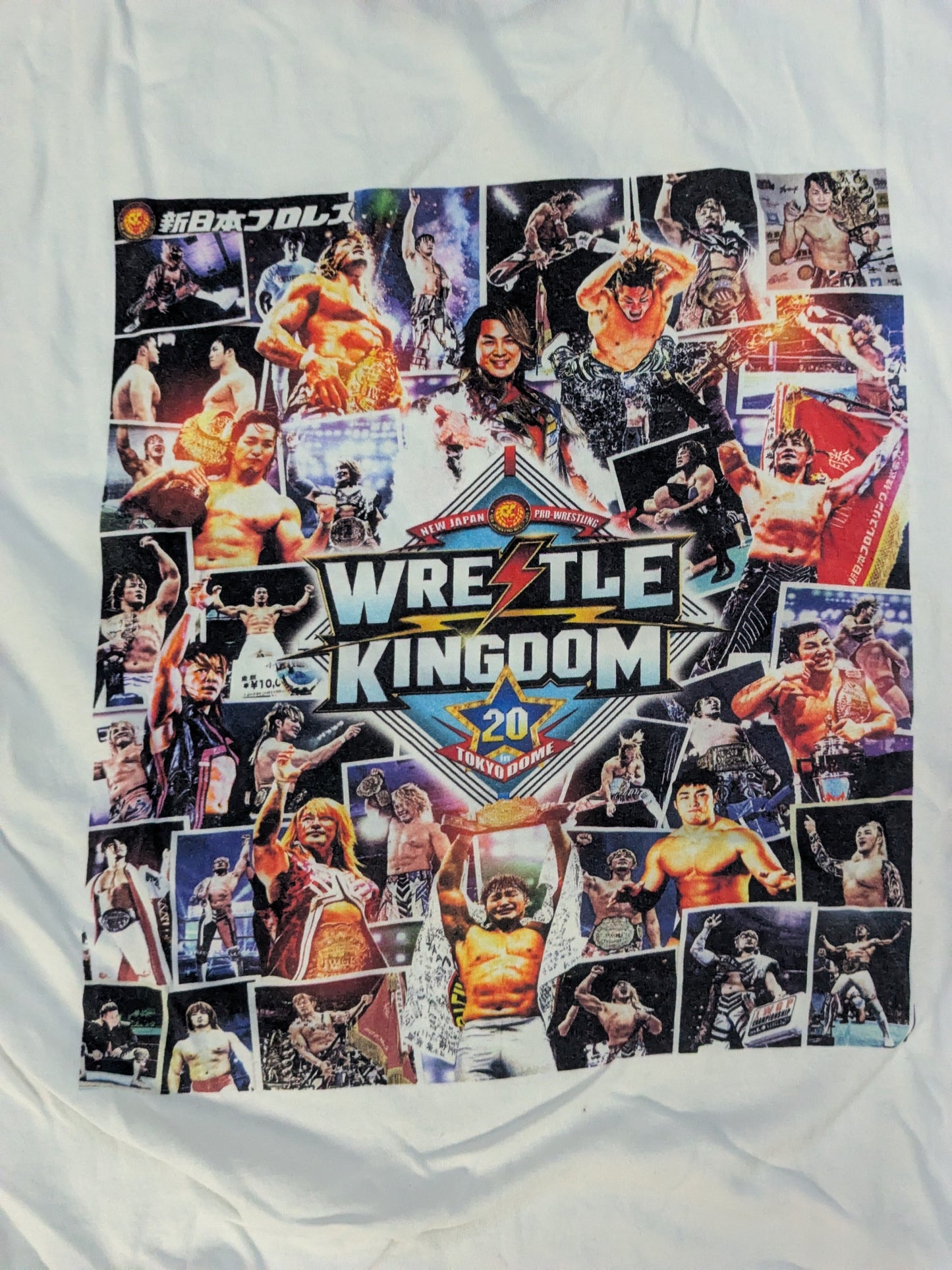 Hiroshi Tanahashi  "ALL ACE" T-shirt (White)