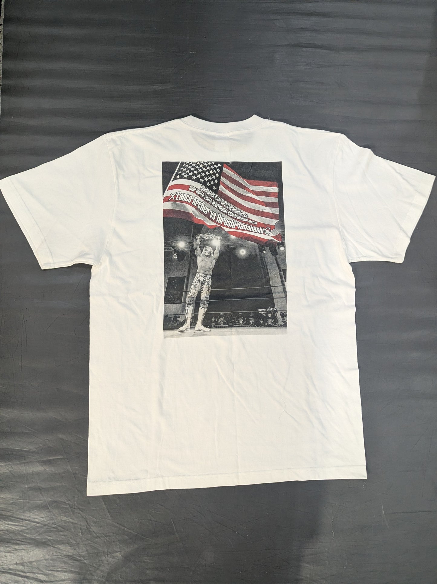 棚橋弘至「IWGP USヘビー級王座戴冠」記念Tシャツ