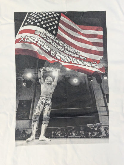 棚橋弘至「IWGP USヘビー級王座戴冠」記念Tシャツ