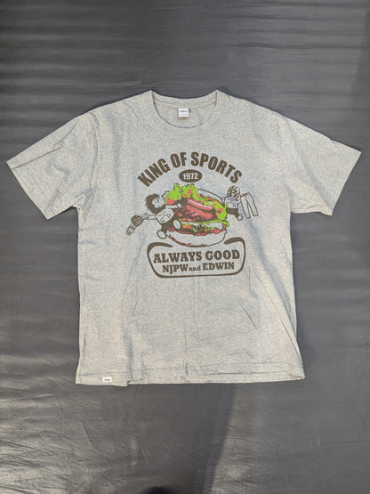 NJPW×EDWIN「ハンバーガー」コラボTシャツ