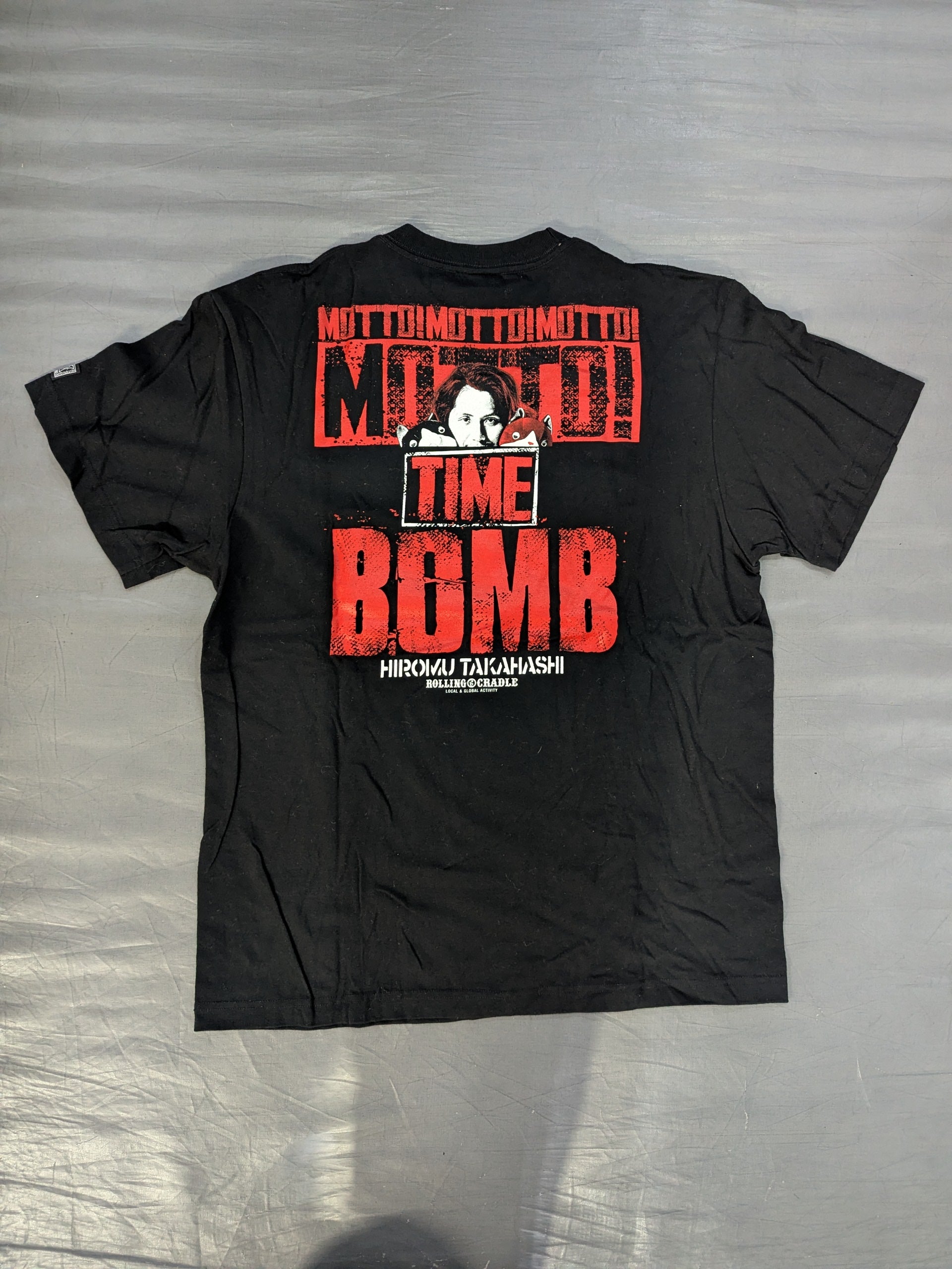 高橋ヒロム×ROLLING CRADLE コラボTシャツ(2022/ブラック) – 闘道館