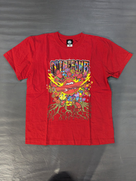 Hiromu Takahashi "TIMEBOMB GOES BLOOM!" T-shirt (Red)