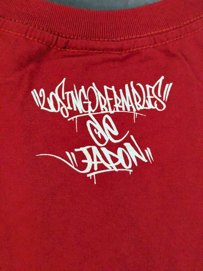 高橋ヒロム「TIMEBOMB GOES BLOOM!」Tシャツ(レッド)
