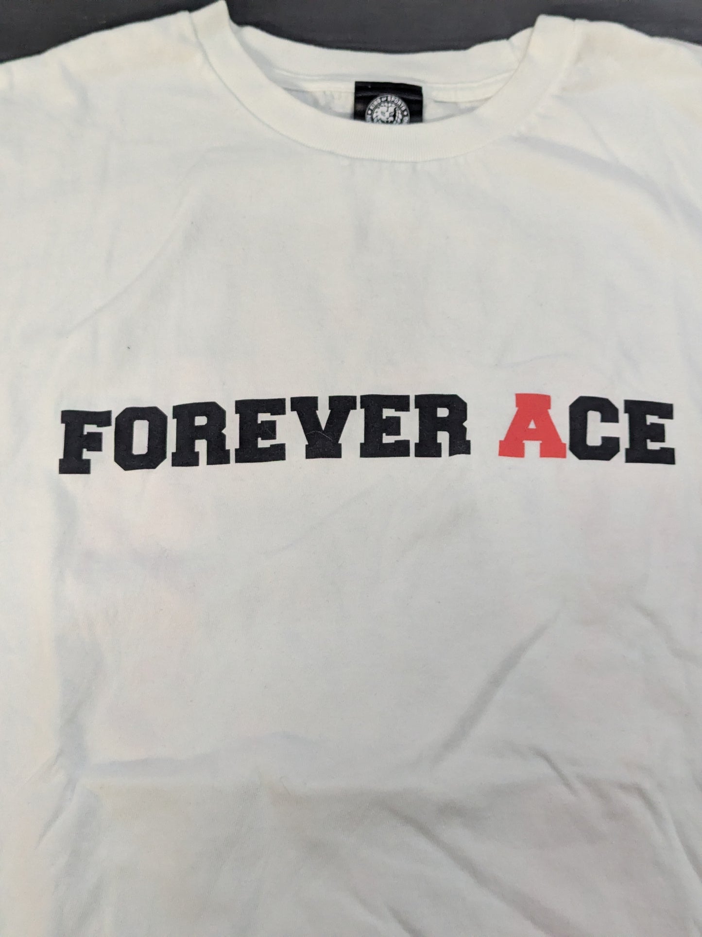 棚橋弘至「FOREVER ACE」Tシャツ(ホワイト)