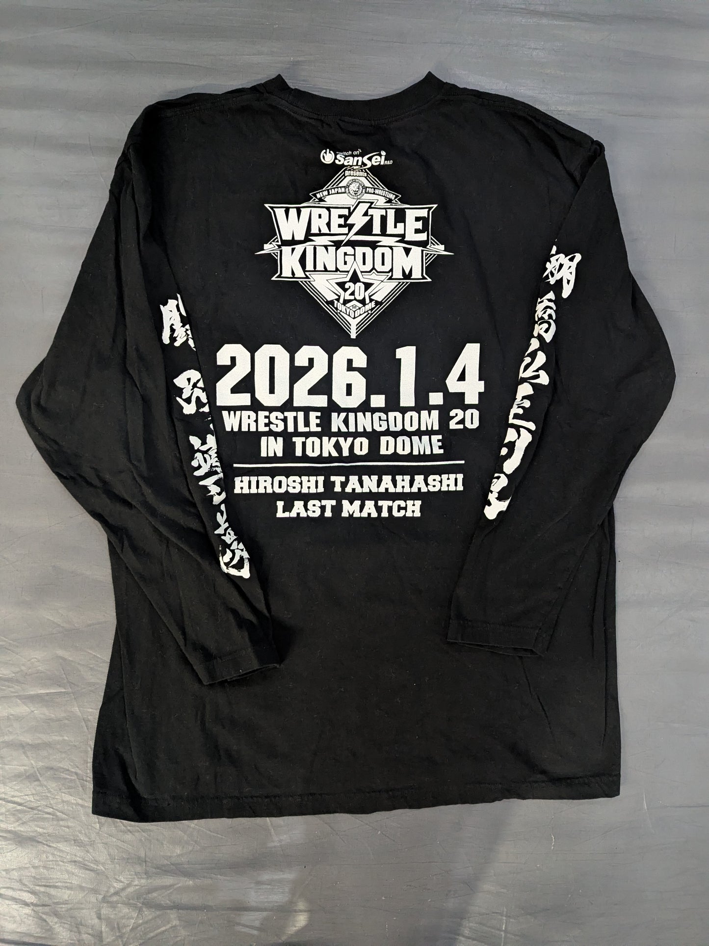 Hiroshi Tanahashi  "Ittenyon" Long Sleeve T-Shirt