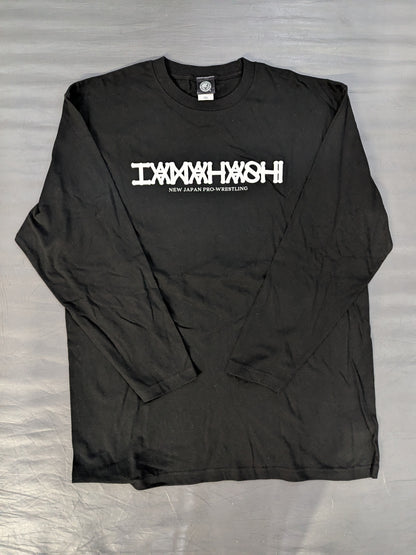 棚橋弘至×KATSUO コラボロングスリーブTシャツ(ブラック)