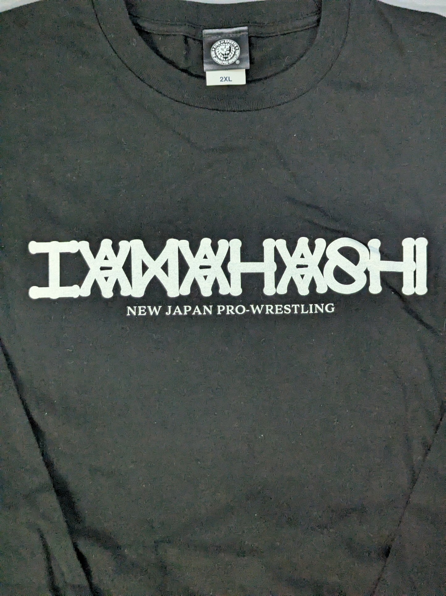 棚橋弘至×KATSUO コラボロングスリーブTシャツ(ブラック)