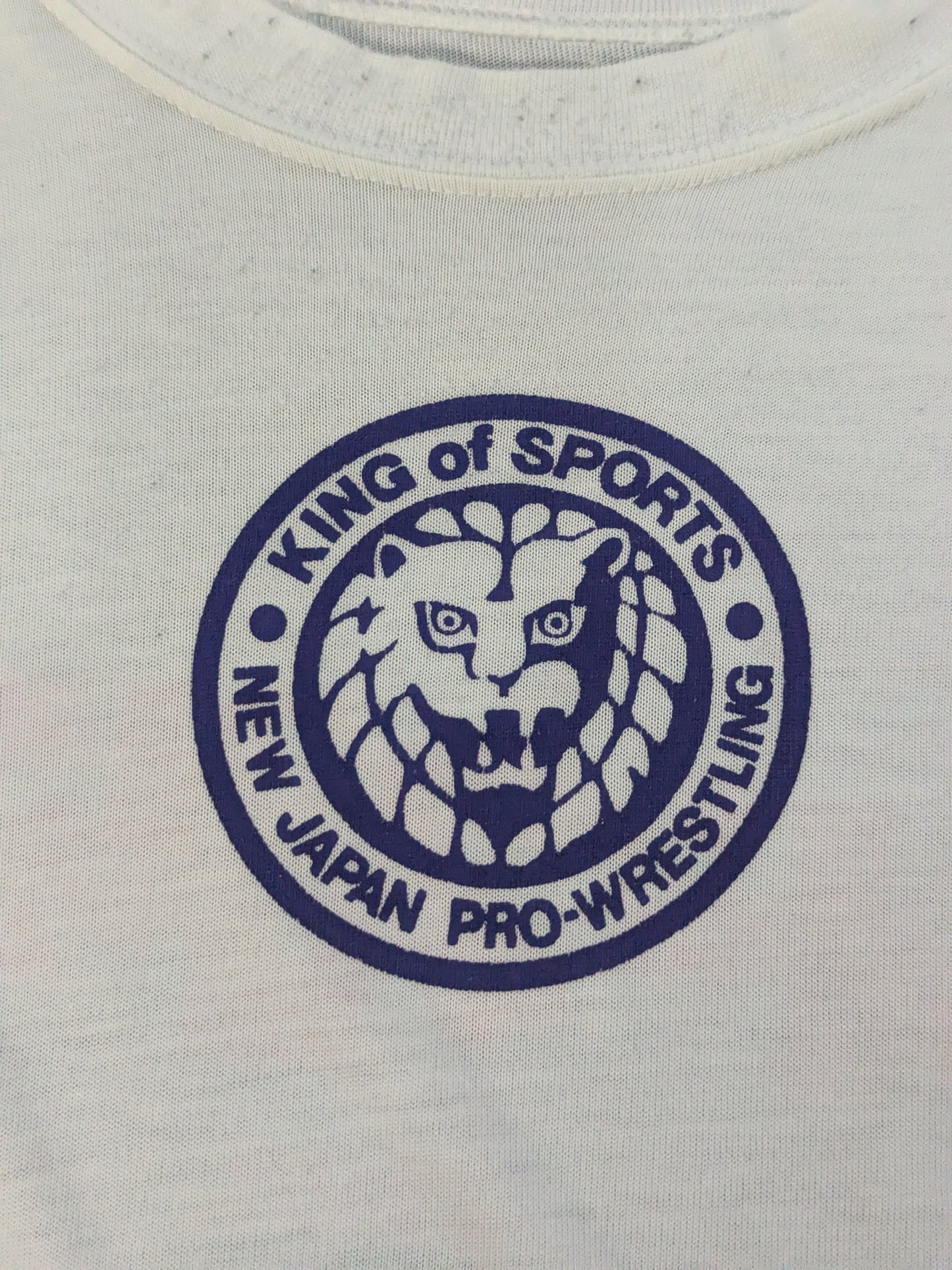 New Japan Pro Wrestling "25th ANNIVERSARY" T-shirt