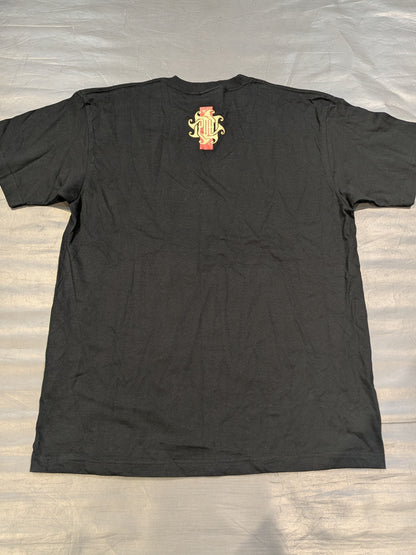 鈴木みのる「RED LINE」Tシャツ(ブラック)