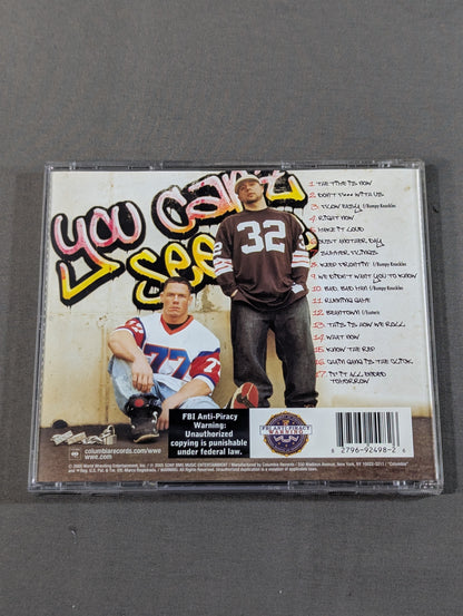 [John Cena  hand signed autograph 】JOHN CENA AND THA TRADEMARC / YOU CAN'T SEE ME (Imported Edition)