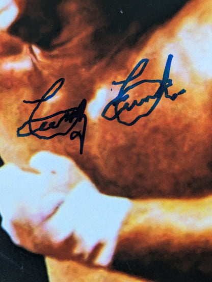 ★JSA★ Terry Funk & Stan Hansen 2 hand signed autographs Pro-Photo 