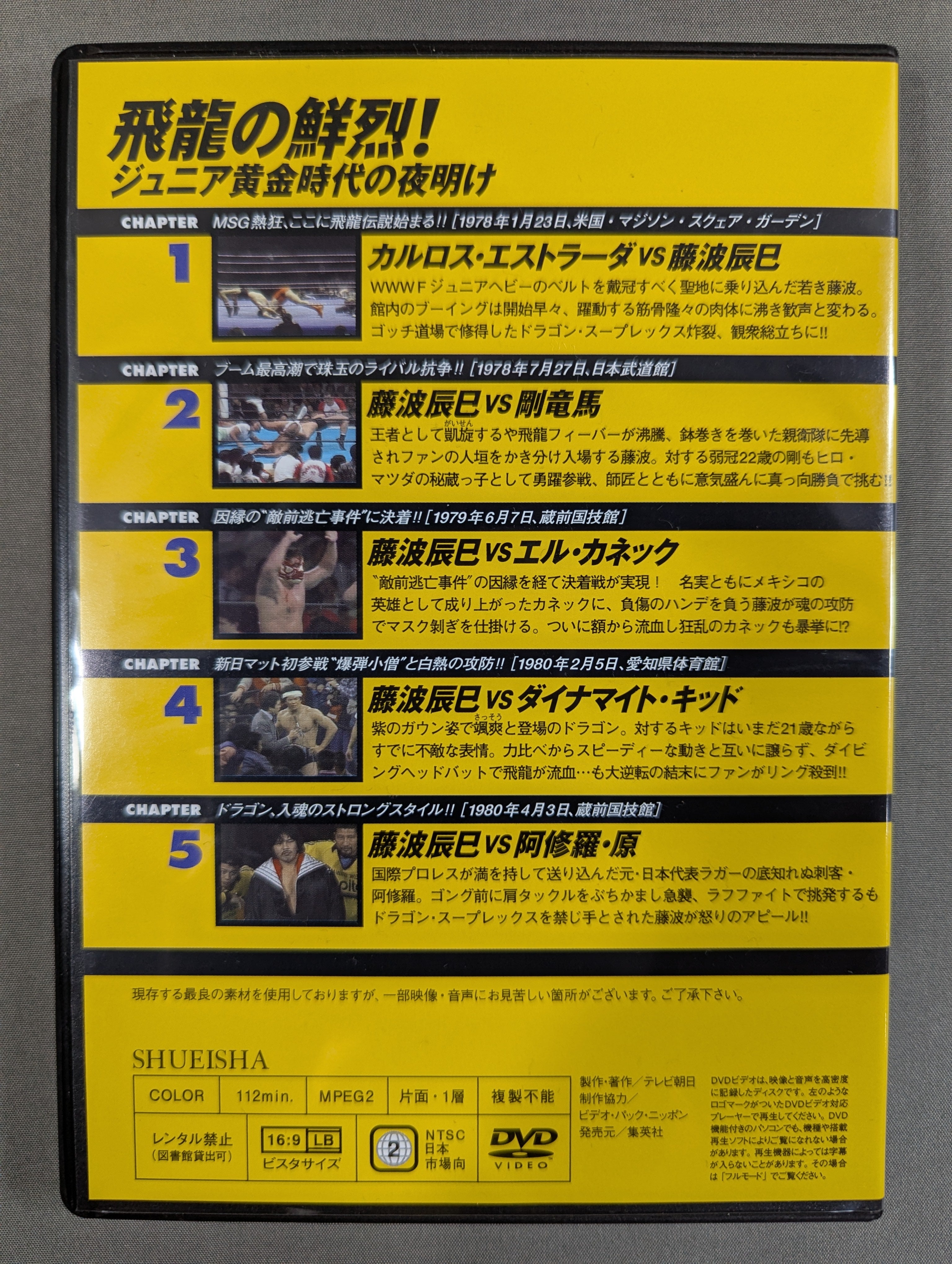 燃えろ！新日本プロレス DVD ２８巻 燃えろ!新日本プロレス vol.28 – 闘道館