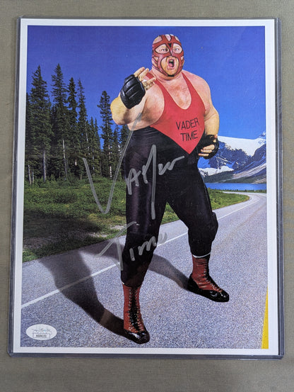 ★JSA★ Vader  hand signed autograph Pro-Photo 
