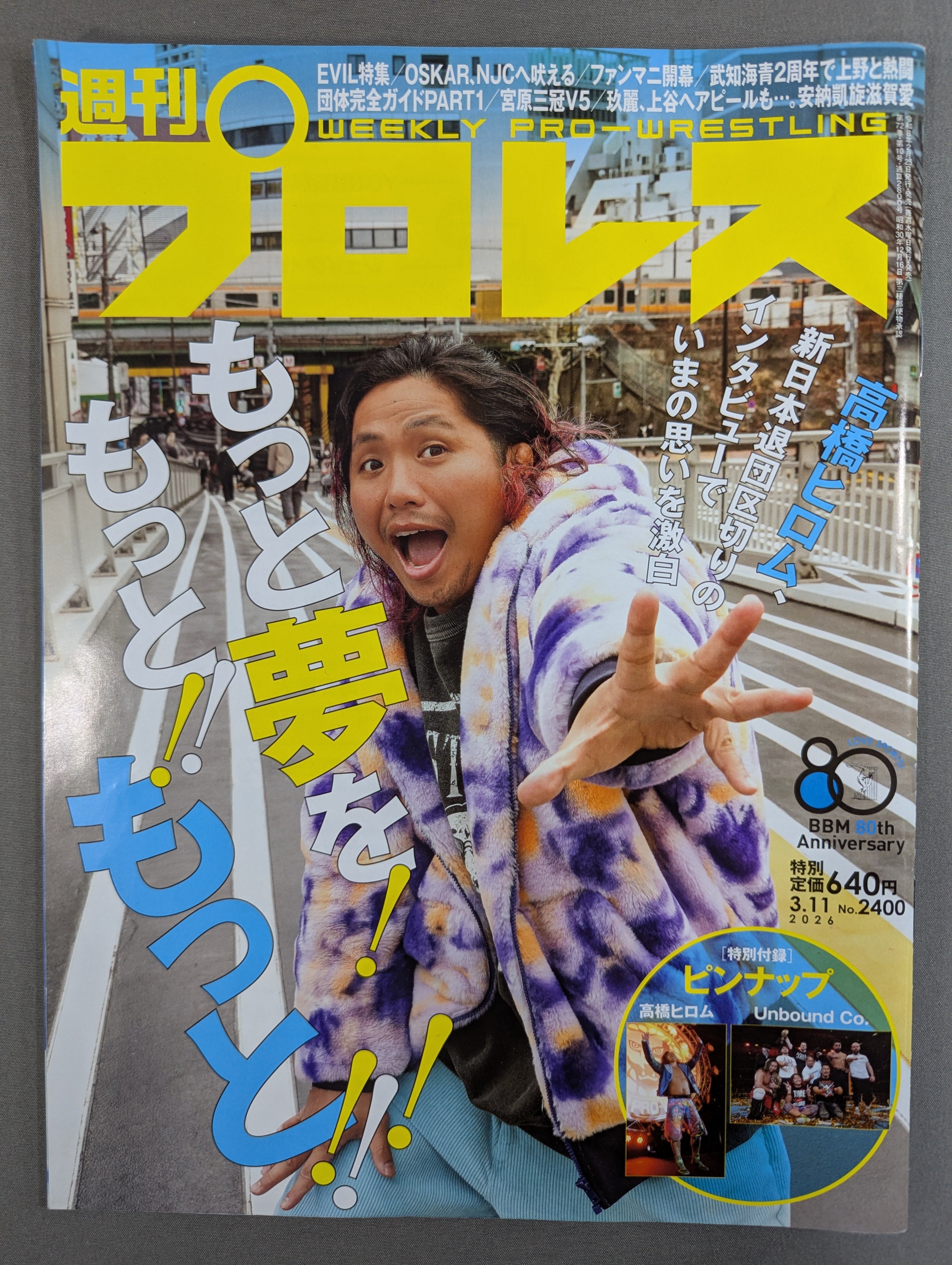 週刊プロレス2400 – 闘道館