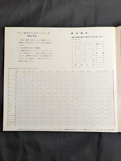 ★ Gotch: First and Last Country Pro Appearance ★ 71 3rd IWA World Series