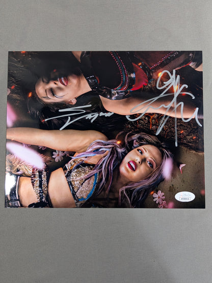 ★JSA★ Giulia & Stephanie Bakkel 2 hand signed autographs  Pro-Photo 