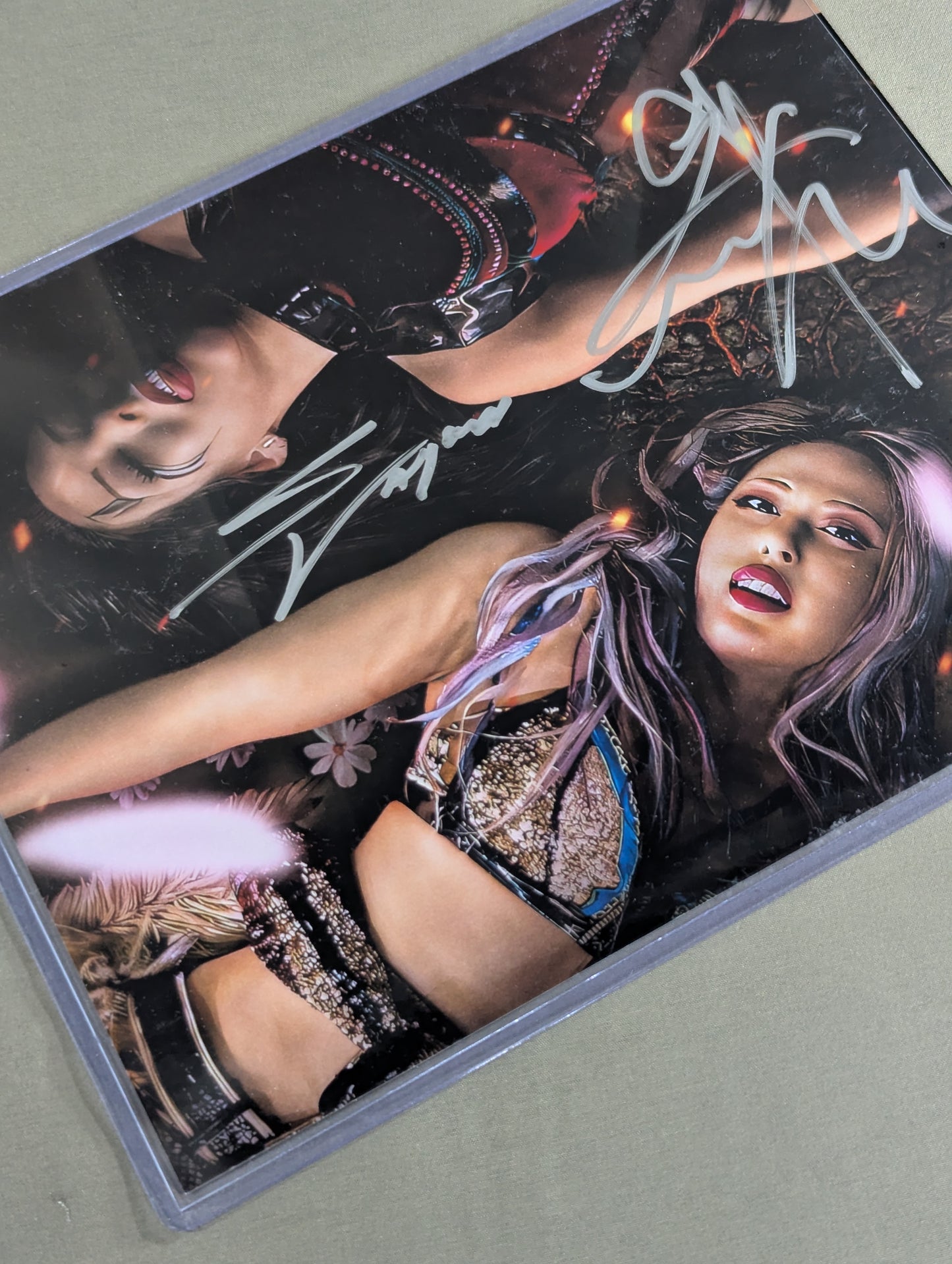 ★JSA★ Giulia & Stephanie Bakkel 2 hand signed autographs  Pro-Photo 
