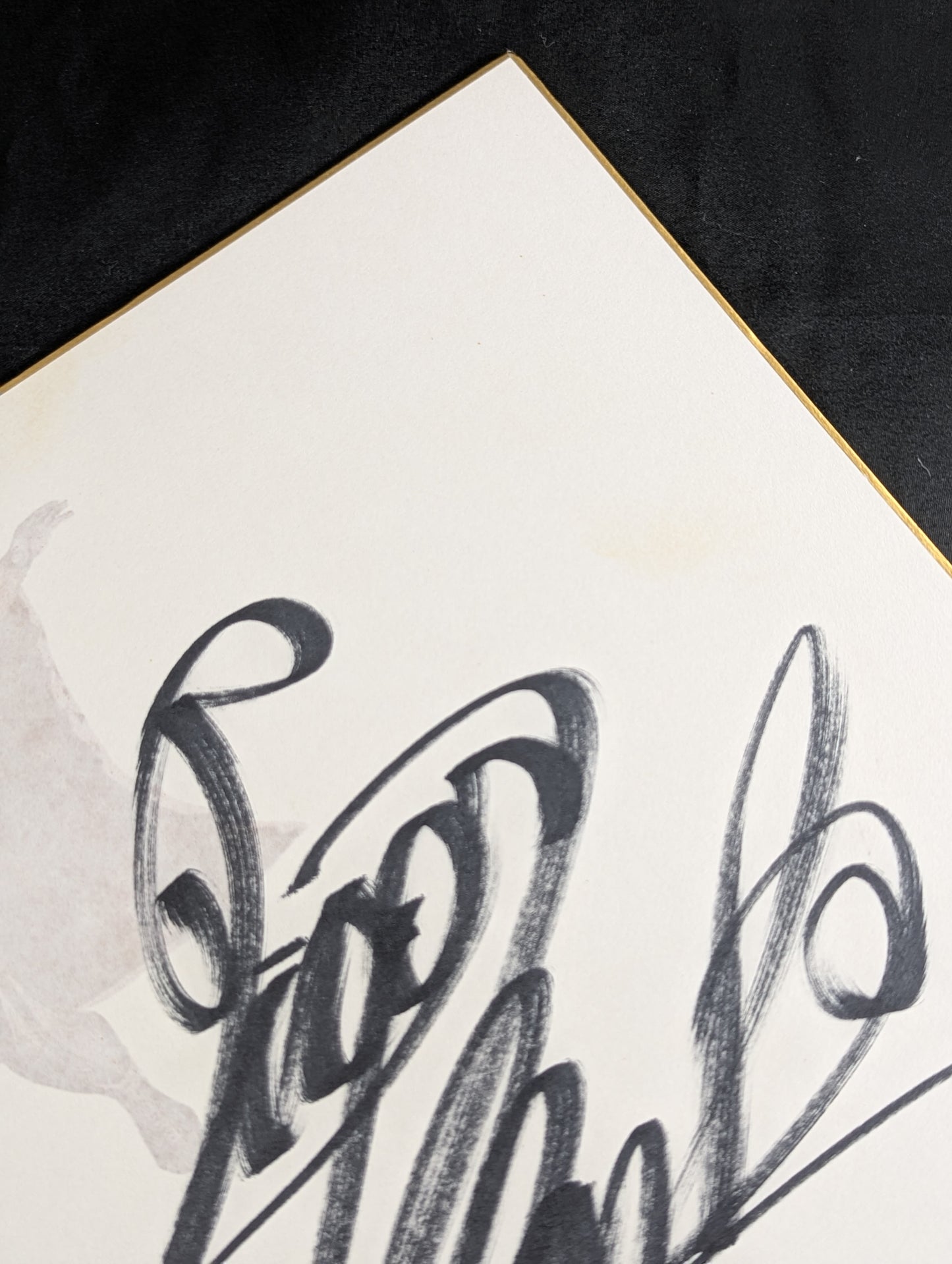 First-generation Tiger Mask (exclusive to New Japan Pro Wrestling) Shikishi (Autograph board ) )
