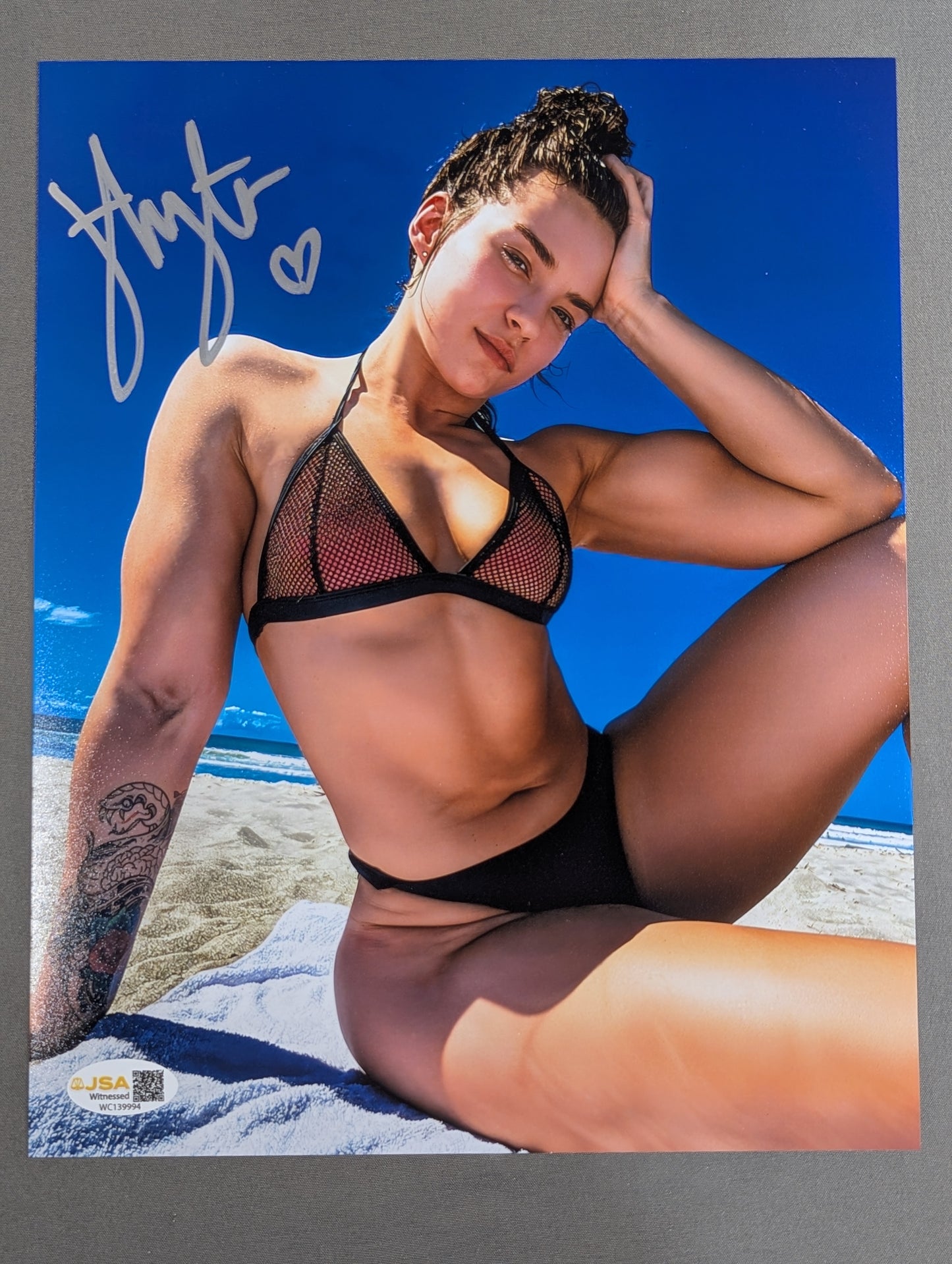 ★JSA★ Jamie Hayter  hand signed autograph Pro-Photo 