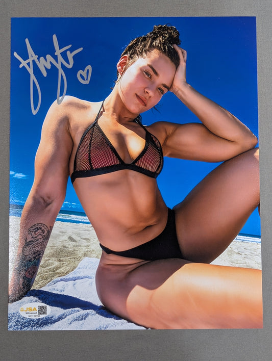 ★JSA★ Jamie Hayter  hand signed autograph Pro-Photo 
