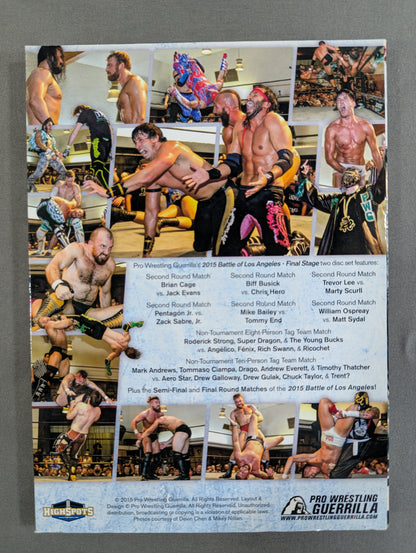 PWG 2015 BATTLE OF LOS ANGELES FINAL STAGE