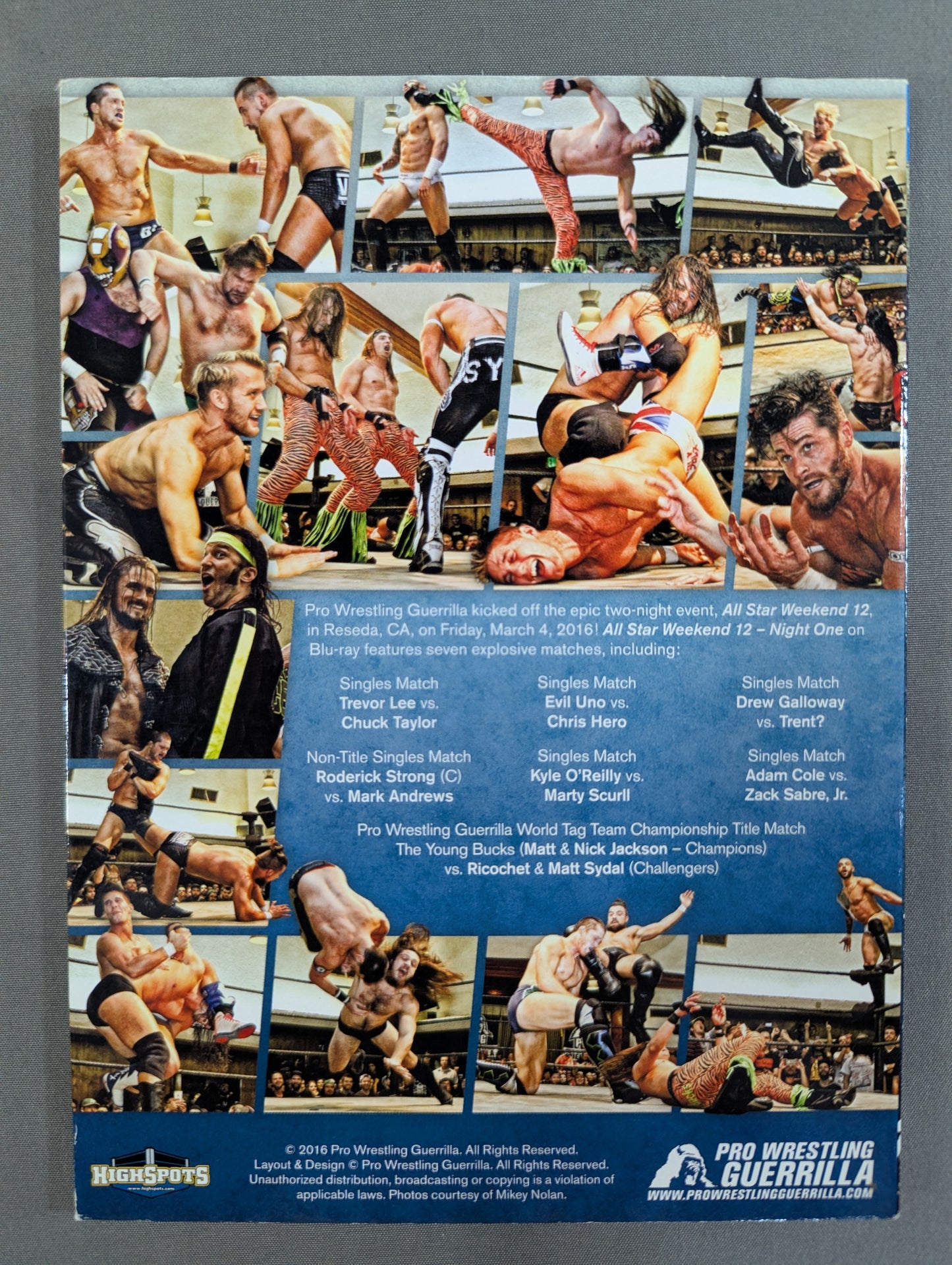 ★アダム・コールvsジャック・セイバー・ジュニア★ PWG ALL STAR WEEKEND 12 NIGHT ONE