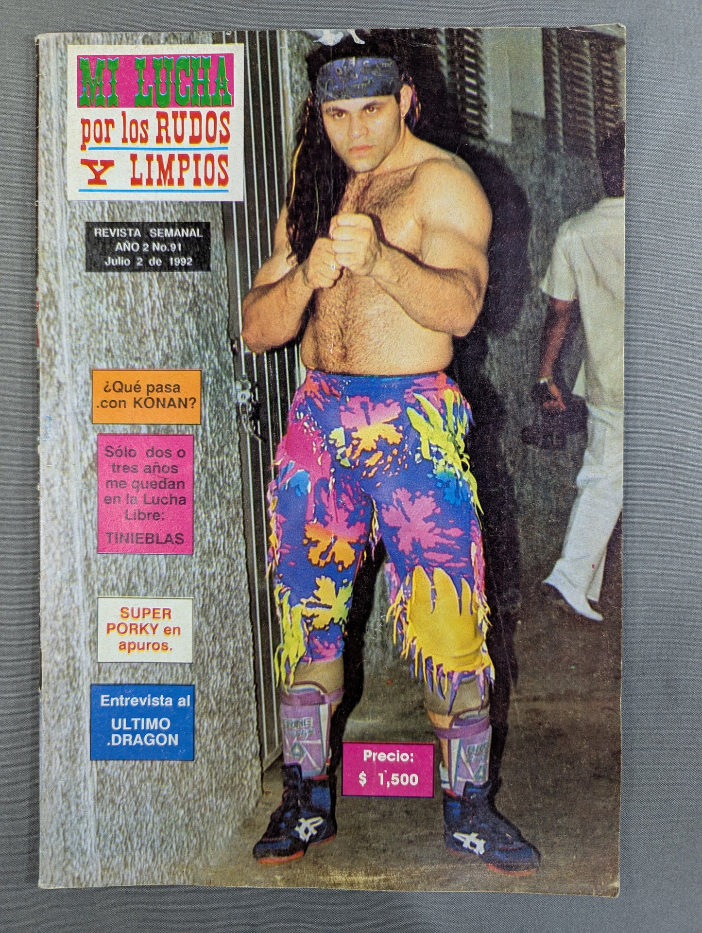 MI LUCHA por los RUDOS Y LIMPIOS No.91