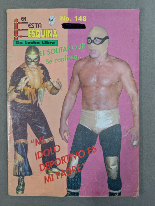 ★ピエロー 直筆サイン入り★ EN ESTA ESQUINA De Lucha Libre No.148