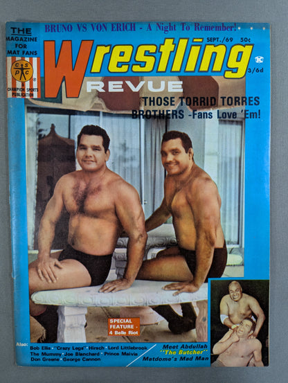 Wrestling REVUE 1969年9月号