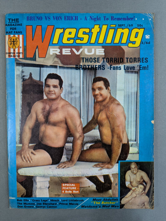 Wrestling REVUE 1969年9月号