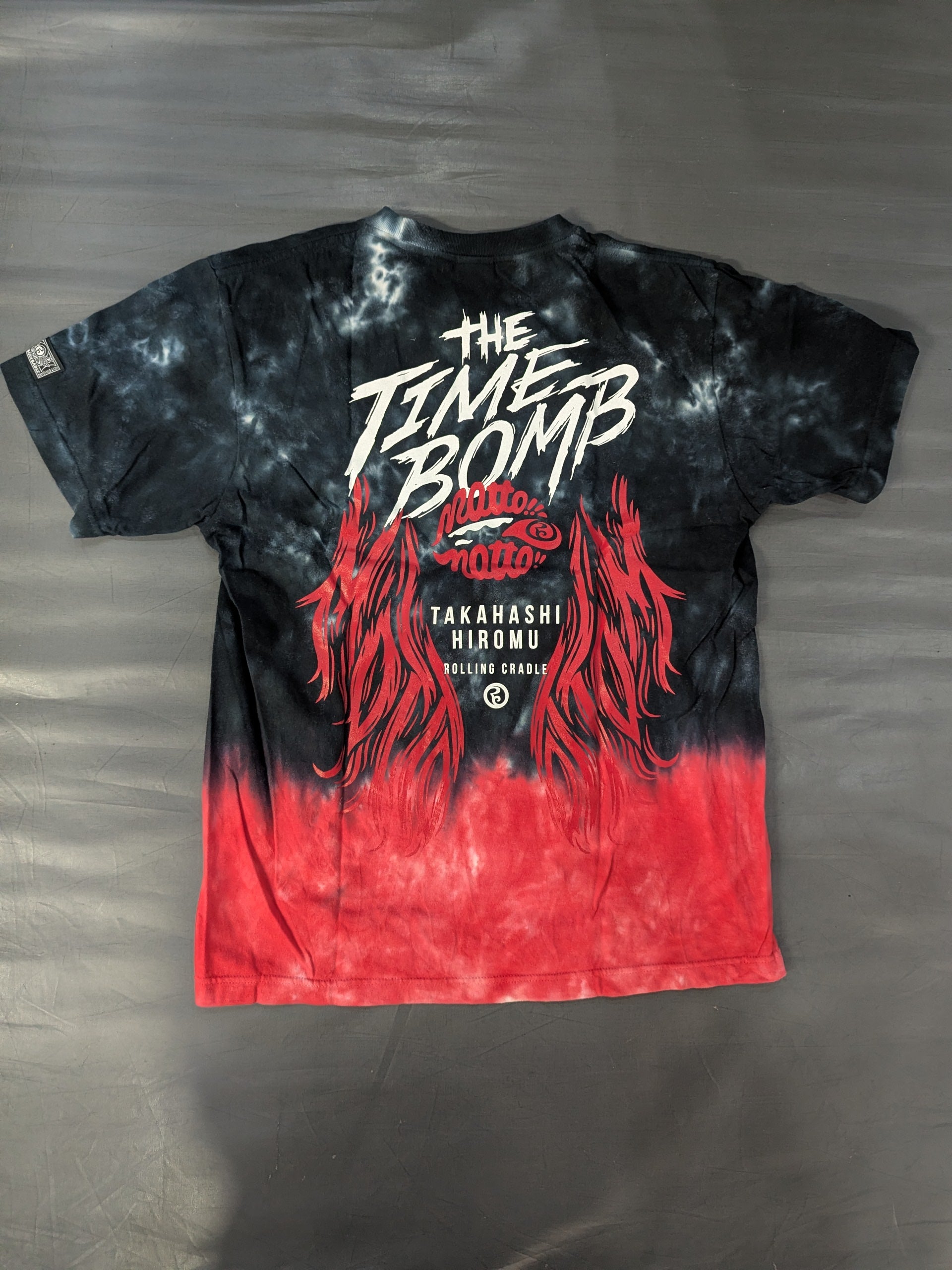 高橋ヒロム ROLLING CRADLE TIME BOMB Tシャツ 高橋ヒロム×ROLLING CRADLE コラボ Tie Dye Tシャツ – 闘道館