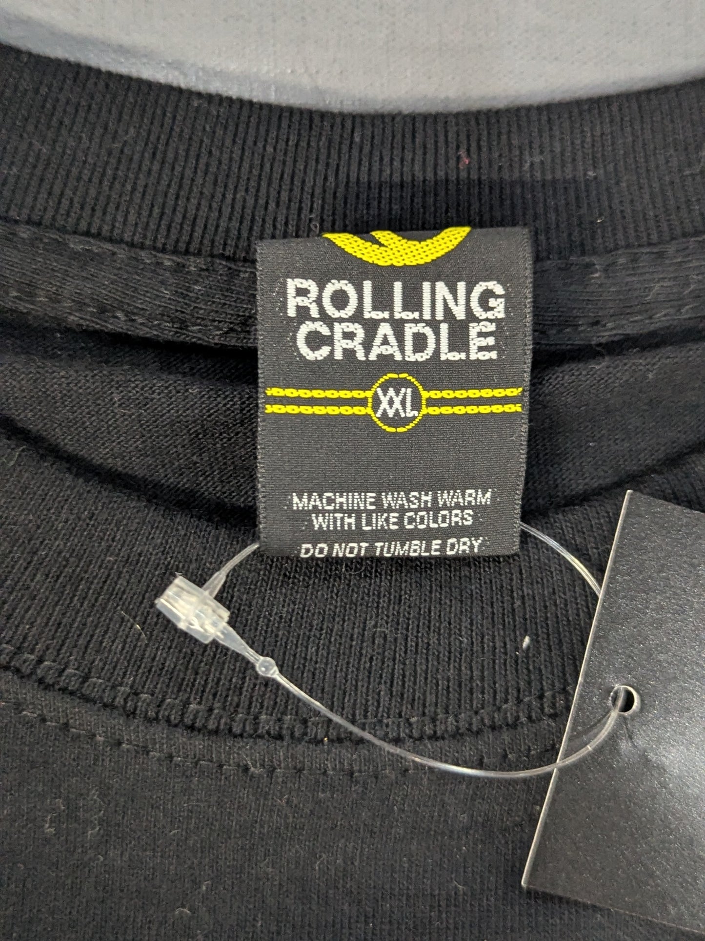 エル・デスペラード×ROLLING CRADLE コラボTシャツ④(ブラック×ゴールド)