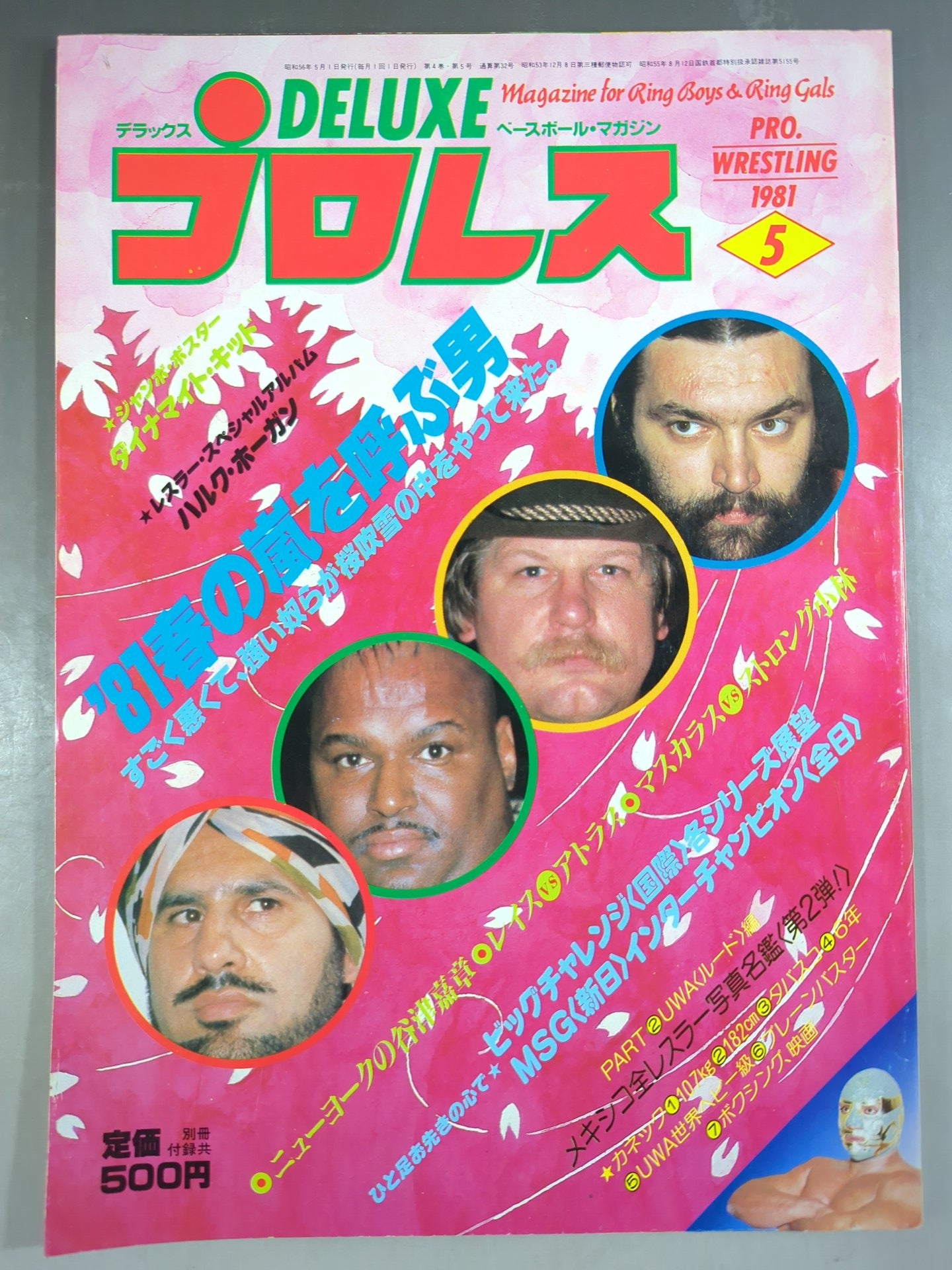 デラックスプロレス 1981年5月号