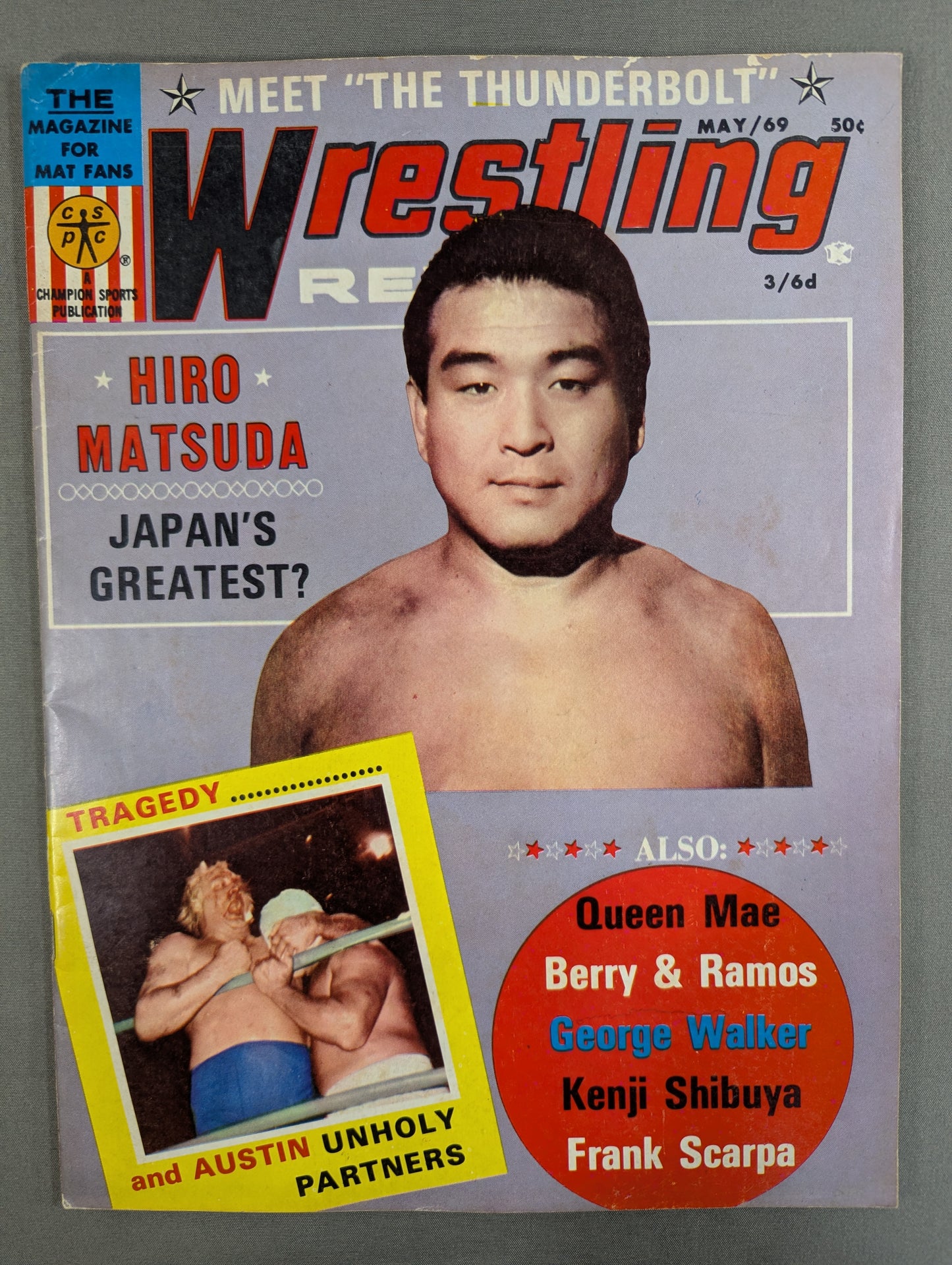 Wrestling REVUE May 1969 Issue