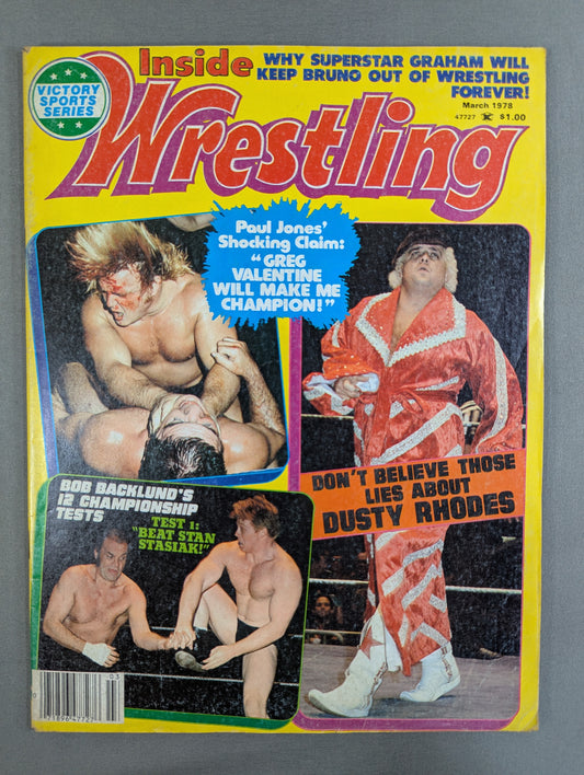 Inside Wrestling 1978年3月号